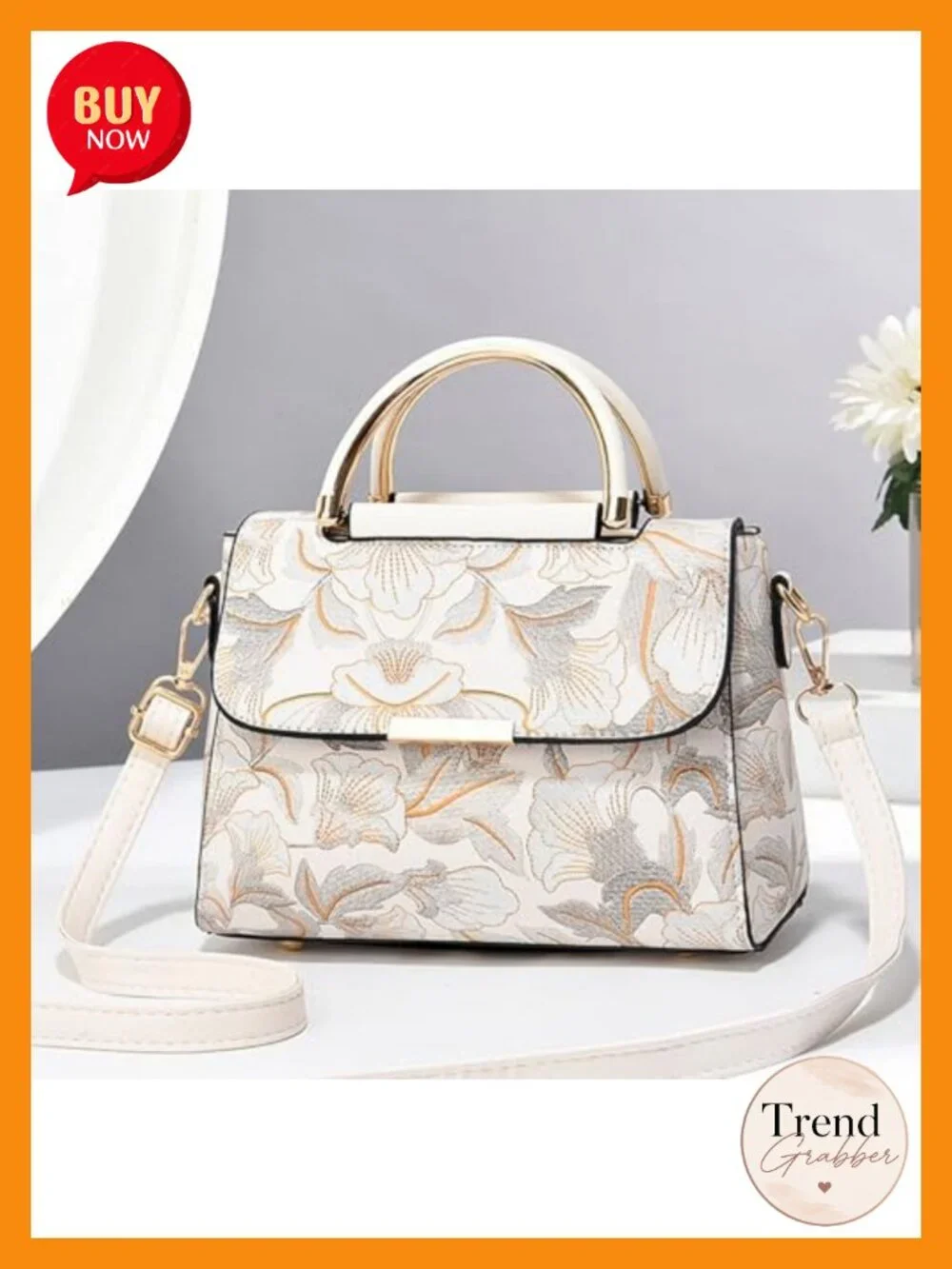 Small Shoulder Bag Crossbody Bag with Flap Top Handle PU Leather Handbags